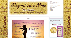 Desktop Screenshot of magnificencemine.com